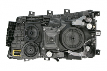 Far dreapta (2*H7/H21W/LED, electric, cu motor, cu lumina de zi, culoare insert: crom platinat) potrivit SCANIA G II, L, P II, R II, S 06.17- [1]