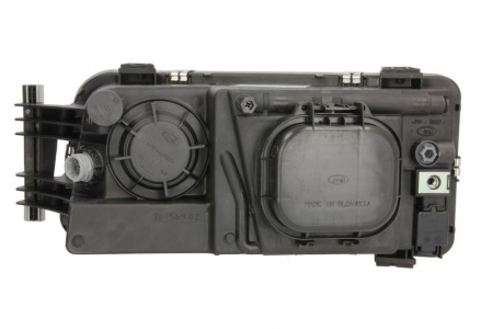 Far dreapta (2*H7/H21W/W5W, electric, cu lumina de zi, culoare insert: crom platinat) potrivit MAN LION´S CITY, TGM I, TGS I 02.09- [1]