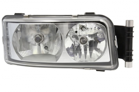 Iluminat auto - Far dreapta (2*H7/H21W/W5W, electric, cu lumina de zi, culoare insert: crom platinat) potrivit MAN LION´S CITY, TGM I, TGS I 02.09-