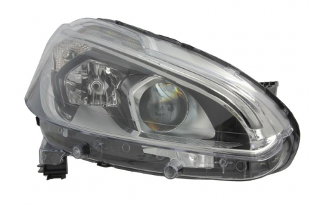 Piese Auto - Far dreapta (2*H7/LED, reglaj electric cu lumini de zi) PEUGEOT 208 dupa 2015