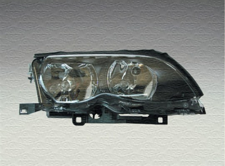 Far dreapta (2*H7, reglaj electric, cu motoras, fundal negru) BMW Seria 3 2001-2006