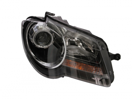 Iluminat auto - Far dreapta (2*H7, reglaj electric, cu motoras, fundal negru) VW TOURAN 2007-2010