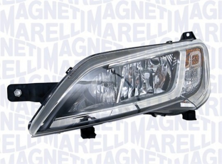 Far dreapta (2*H7, reglaj electric, fundal gri) CITROEN JUMPER FIAT DUCATO PEUGEOT BOXER dupa 2014