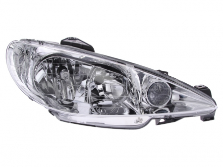 Far dreapta (2*H7, reglaj electric) PEUGEOT 206 1998-2005 [0]