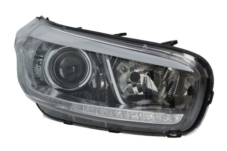 Far dreapta potrivit KIA CEED II JD, PRO CEED II JD, PRO CEED III CD dupa 2012 (3*H7/LED/PY21W, electric, cu motor) [1]