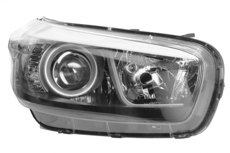 Faruri - Far Dreapta potrivit KIA CEE'D 2015-2018 (3*H7/PY21W, electric, cu motor)