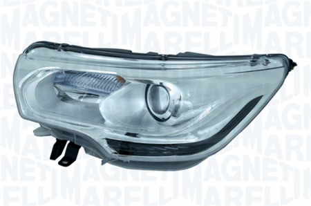 Iluminat auto - Far Dreapta potrivit CITROEN C4 II (bi-xenon, D1S/H21W/P21, cu motor, bec)