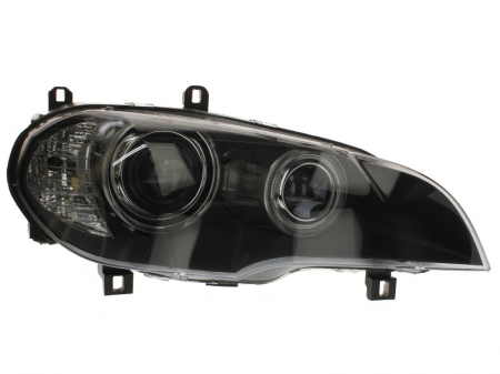 Faruri - Far Dreapta potrivit BMW X5 (E70) (bi-xenon, D1S/H8, automat, cu motor, culoare insert: negru)