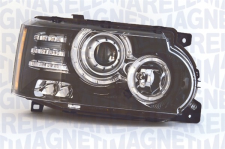 Faruri - Far Dreapta potrivit LAND ROVER RANGE ROVER III 2002-2013 (bi-xenon, D3S/H7/LED, electric, cu motor, bec, culoare insert: gri)
