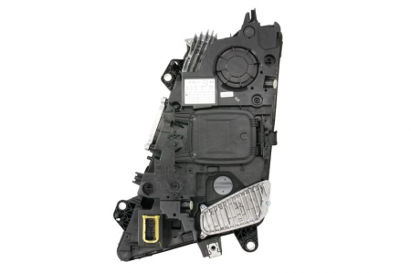 Far dreapta (D1S/H1/LED/PY21W, manual, culoare insert: crom platinat, culoare indicator: transparent) potrivit VOLVO FH II 01.12- [1]