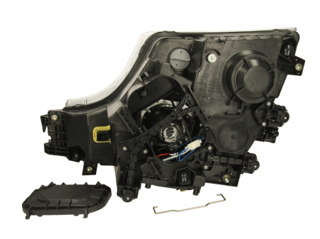 Far dreapta potrivit MERCEDES ACTROS MP4 / MP5 dupa 2011 (D1S/H1, manual, culoare interior: crom, culoare indicator: alb) [1]