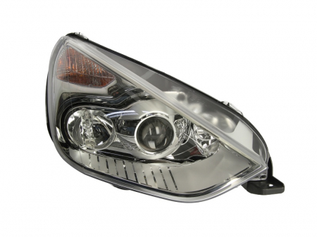 Piese Auto - Far dreapta (D1S/H1, reglaj electric, cu motoras, fundal cromat) FORD GALAXY, S-MAX 2006-2015