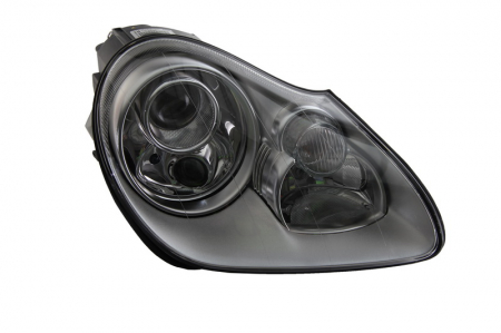 Far dreapta (D1S/H3/H7, reglaj electric, cu motoras,cu iluminare in viraje) PORSCHE CAYENNE 2002-2010 Iluminat auto - Far dreapta (D1S/H3/H7, reglaj electric, cu motoras,cu iluminare in viraje) PORSCHE CAYENNE 2002-2010