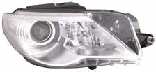 Iluminat auto - Far Dreapta (D1S/H7/P21W/W5W, electric, cu motor, obiectiv) potrivit VW PASSAT CC 2008-2012