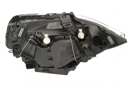 Far dreapta (D1S/H7, reglaj electric, cu motoras, fundal cromat) BMW Seria 1 2003-2007 [1]