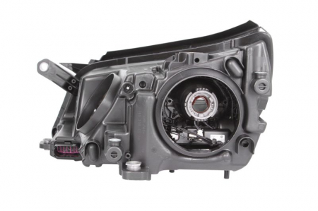 Far dreapta (D1S/H7, reglaj electric, cu motoras, fundal cromat) VW TIGUAN 2007-2018 [1]