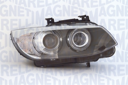 Far dreapta (D1S/H8, electric, cu motoras, fundal negru) BMW Seria 3 2010-2013