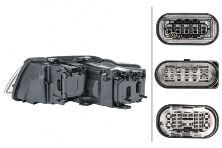 Far dreapta (D2S, electric, cu motoras) AUDI A8 2002-2009 [1]