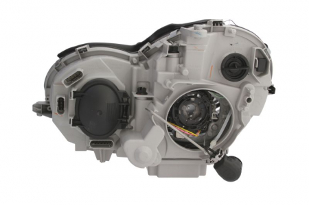 Far dreapta D2S/H7, electric, cu motoras,interior crom, semnalizator transparent MERCEDES Clasa C W203 intre 2000-2004 [1]