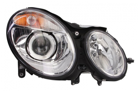 Iluminat auto - Far dreapta (D2S/H7, reglaj electric, cu motoras, bixenon, cu iluminare in viraje) MERCEDES Clasa E 2002-2006