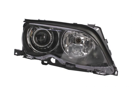 Far dreapta (D2S/H7, reglaj electric, cu motoras, fundal negru) BMW Seria 3 2001-2006 [0]