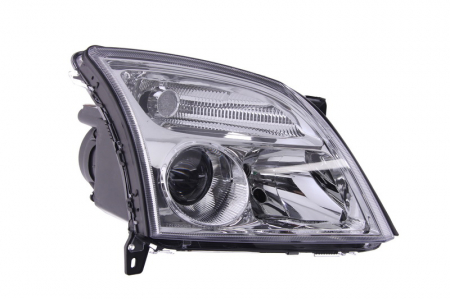 Far dreapta (D2S/H7, reglaj electric, fundal cromat) OPEL SIGNUM, VECTRA 2002-2005