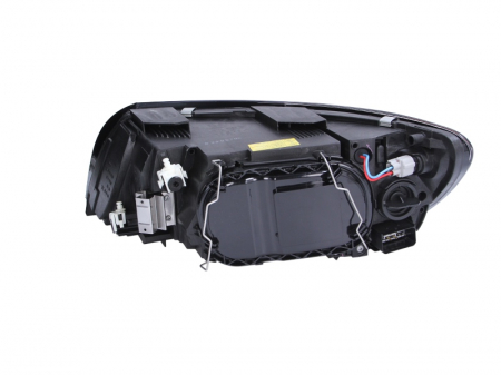 Far dreapta (D2S/HB3, electric, cu motoras, fundal negru) VOLVO S40, V50 2004-2007 [1]