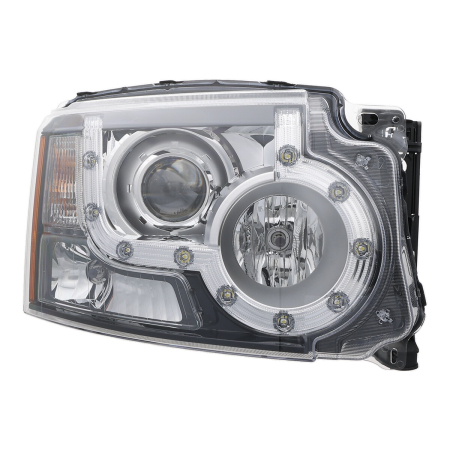 Far Dreapta D3S, electric, cu motor, culoare insert: negru, culoare semnalizator: portocaliu potrivit LAND ROVER DISCOVERY IV L319 2009-2017 [1]