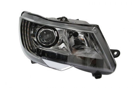 Faruri - Far dreapta (D3S/H7/LED, reglaj electric cu motoras,cu iluminare in viraje) SKODA SUPERB 2013-2015