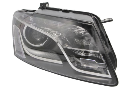 Iluminat auto - Far Dreapta (D3S/LED, electric, cu motor, culoare insert: cromat, culoare semnalizator: transparent) potrivit AUDI Q5 8R 2008-2012