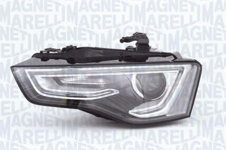 Far stanga (D3S/LED, electric, cu motoras, Bi-xenon , fundal negru) AUDI A5 2011-2016