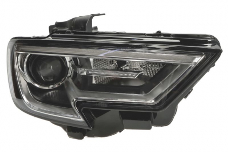 Faruri - Far dreapta potrivit AUDI A3 8V 2016-2020 (D5S/H8/LED, electric, cu motor, fara unitate control lumini; fara unitate control lumini LED)