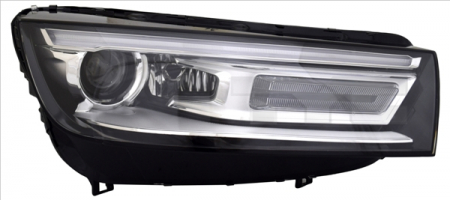 Faruri - Far dreapta potrivit AUDI Q5 FY 2017-2020 (D5S/LED, cu motor, fara controler LED; fara controler)