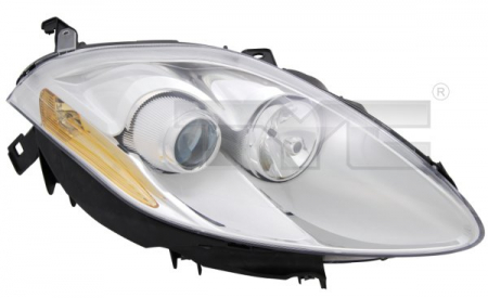 Faruri - Far dreapta H1, electric, cu motoras,interior crom FIAT BRAVO II
