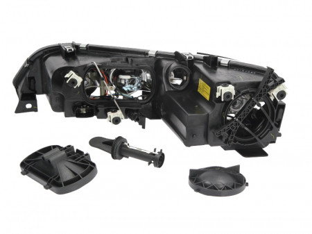 Far dreapta H1/H3, electric, cu motor, culoare interior negru, culoare semnalizator: transparent potrivit MAZDA 6 [1]