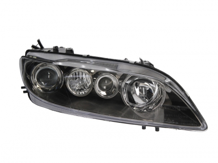 Far dreapta H1/H3, electric, cu motor, culoare interior negru, culoare semnalizator: transparent potrivit MAZDA 6 [0]