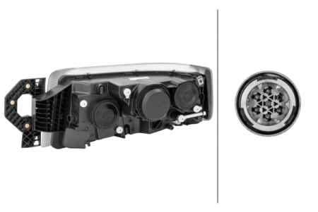 Far Dreapta (H1/H3/H7/PY21W/W5W, manual, halogen, functii aditionale: lumina faza lungasemnalizator de rotire, Lampi de pozitie, Lumini de ceata, faza scurta, culoare interior: negru, culoa [1]