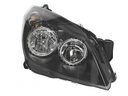 Iluminat auto - Far dreapta (H1/H7, cu motoras, fundal negru) OPEL ASTRA 2004-2014