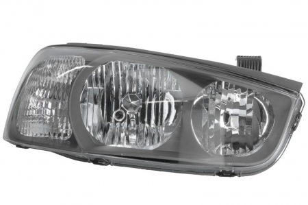Far Dreapta (H1/H7, electric, cu motor, culoare insert: cromat, culoare semnalizator: transparent) potrivit HYUNDAI ELANTRA III [0]