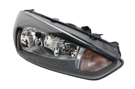 Far Dreapta (H1/H7, electric, cu motor, culoare insert: negru) potrivit FORD FOCUS III, FOCUS III/KOMBI -04.18 [0]