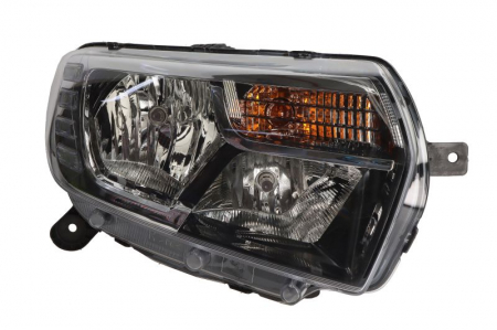 Far Dreapta (H1/H7, electric, cu motor) potrivit DACIA LOGAN II, LOGAN MCV II, SANDERO II; RENAULT LOGAN/STEPWAY II, SANDERO/STEPWAY II [0]