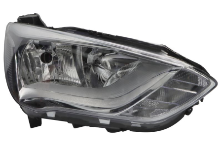 Iluminat auto - Far Dreapta H1/H7, electric, cu motor potrivit FORD C-MAX II 2015-2019