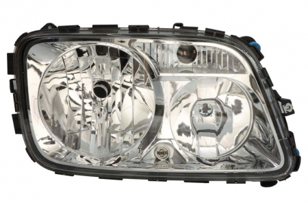 Far dreapta (H1/H7, electric, cu motoras, culoare semnalizator: alb) potrivit MERCEDES ACTROS MP2 / MP3 10.02- [0]