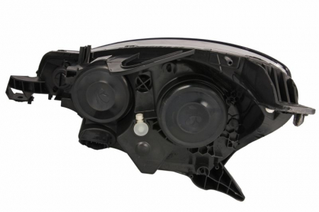 Far dreapta H1/H7, electric, cu motoras, fundal negru/cromat CITROEN DS3 intre 2009-2014 [1]