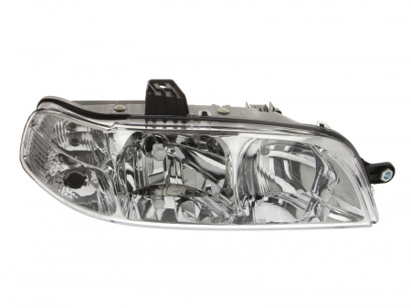 Far dreapta H1/H7, electric, manual,interior crom, semnalizator transparent FIAT PALIO WEEKEND II intre 2002-2006 [0]