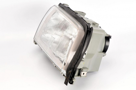 Far dreapta H1/H7, hydraulic, interior argintiu, semnalizator transparent MERCEDES Clasa C W202 intre 1993-1997 [1]