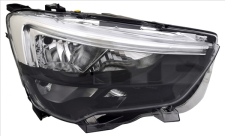 Far dreapta (H1/H7/LED, cu motor) potrivit OPEL COMBO E 06.18-