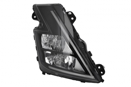 Far dreapta (H1/H7/LED, electric, cu motor, cu lumina de zi, culoare insert: negru, culoare indicator: alb) potrivit VOLVO FH16 III 02.20- [0]