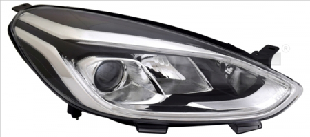Far dreapta potrivit FORD FIESTA VII 2017-2021 (H1/H7/LED, electric, cu motor, fara controler LED) [2]
