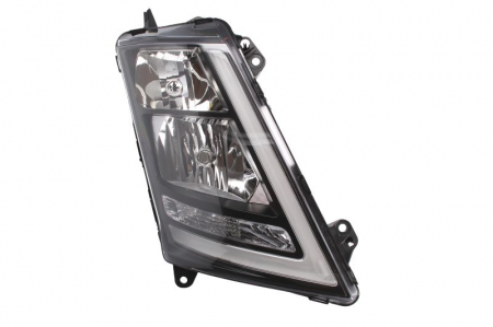 Iluminat auto - Far dreapta (H1/H7/LED/PY21W, reglaj electric, insertii crom, Semnalizator transparent) VOLVO FH 16 II, FH II dupa 2012